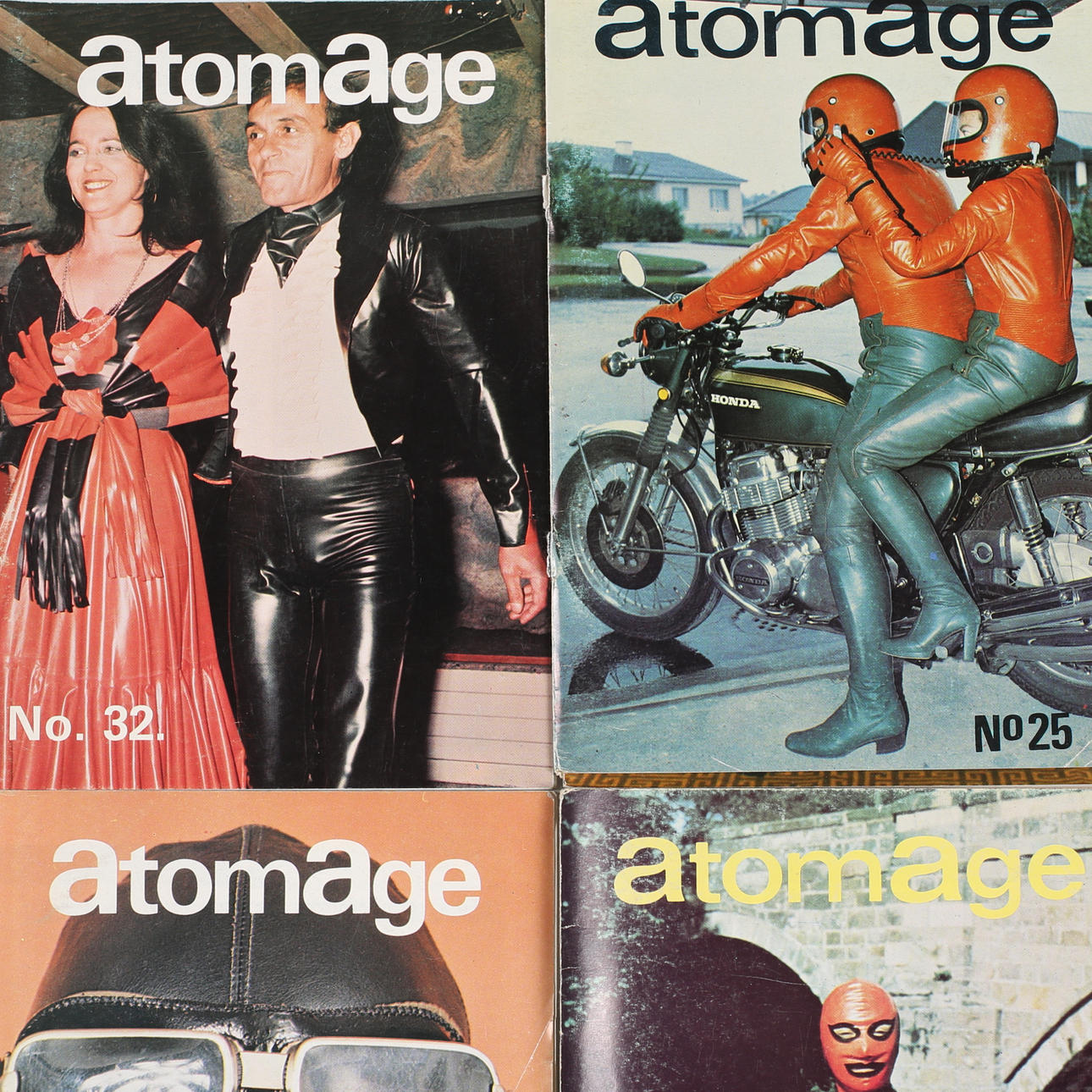MAGAZINE, Atomage, 4 pcs., 1970s.