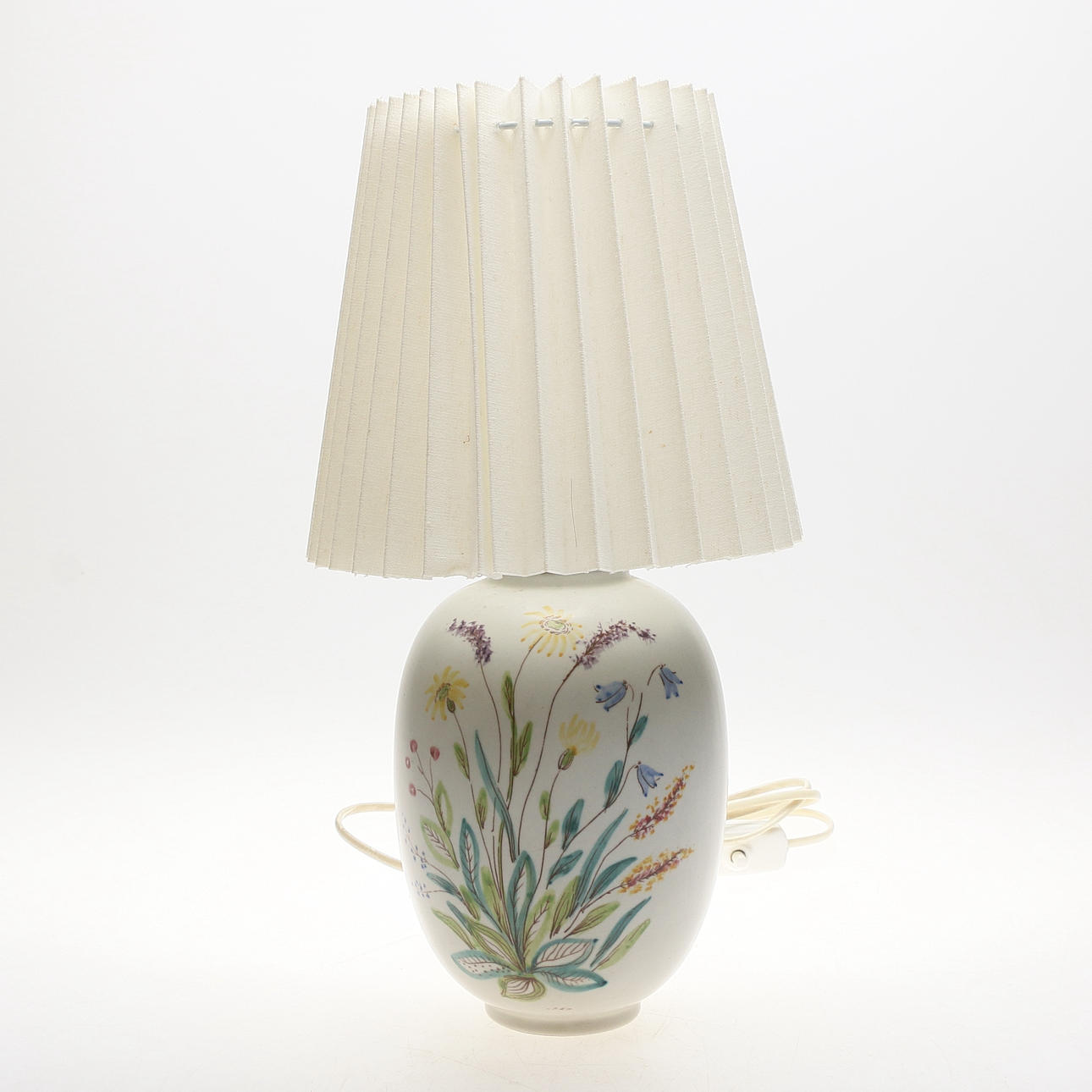 BORDSLAMPA, stengods, Rörstrand.