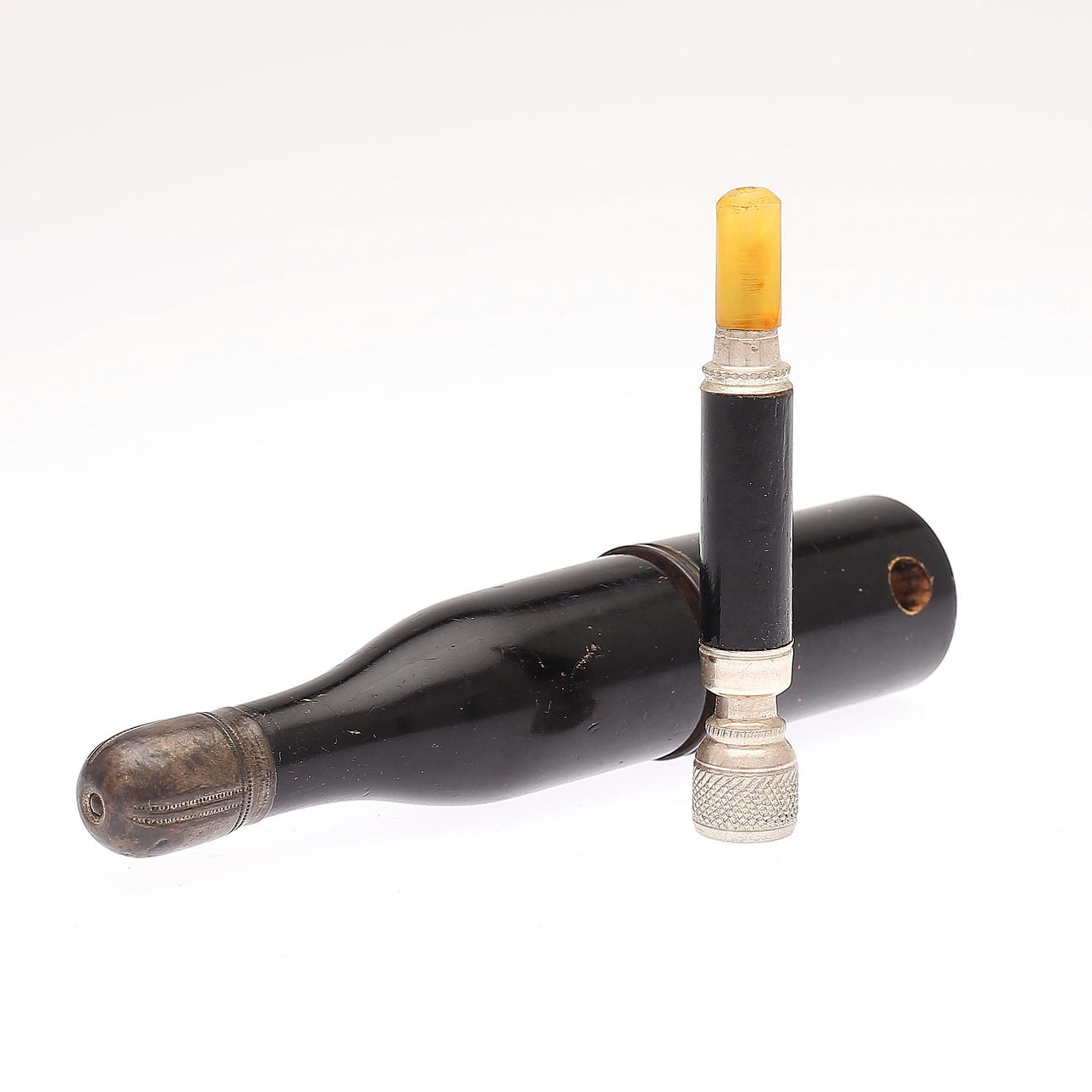 OPIUM PIPE, marked "Malmö 1914".