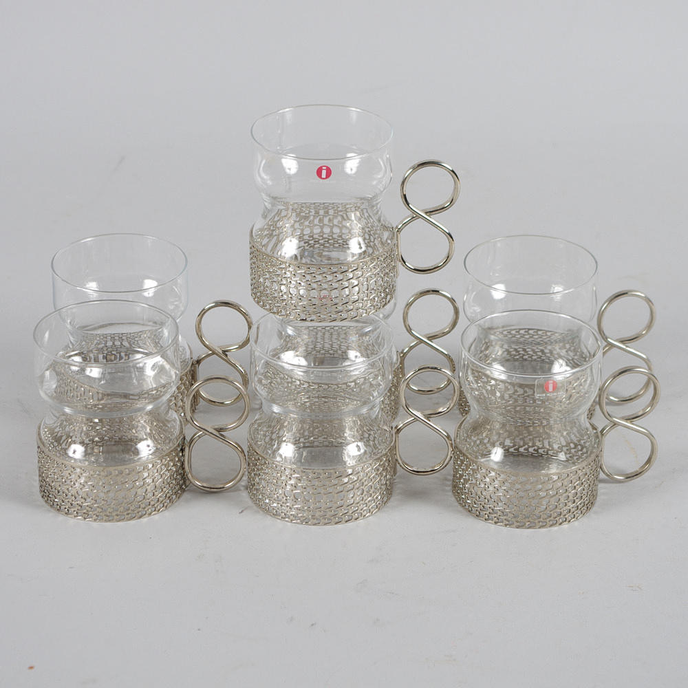 GLAS MED HÅLLARE, "Tsaikka", Timo Sarpaneva, Iittala.