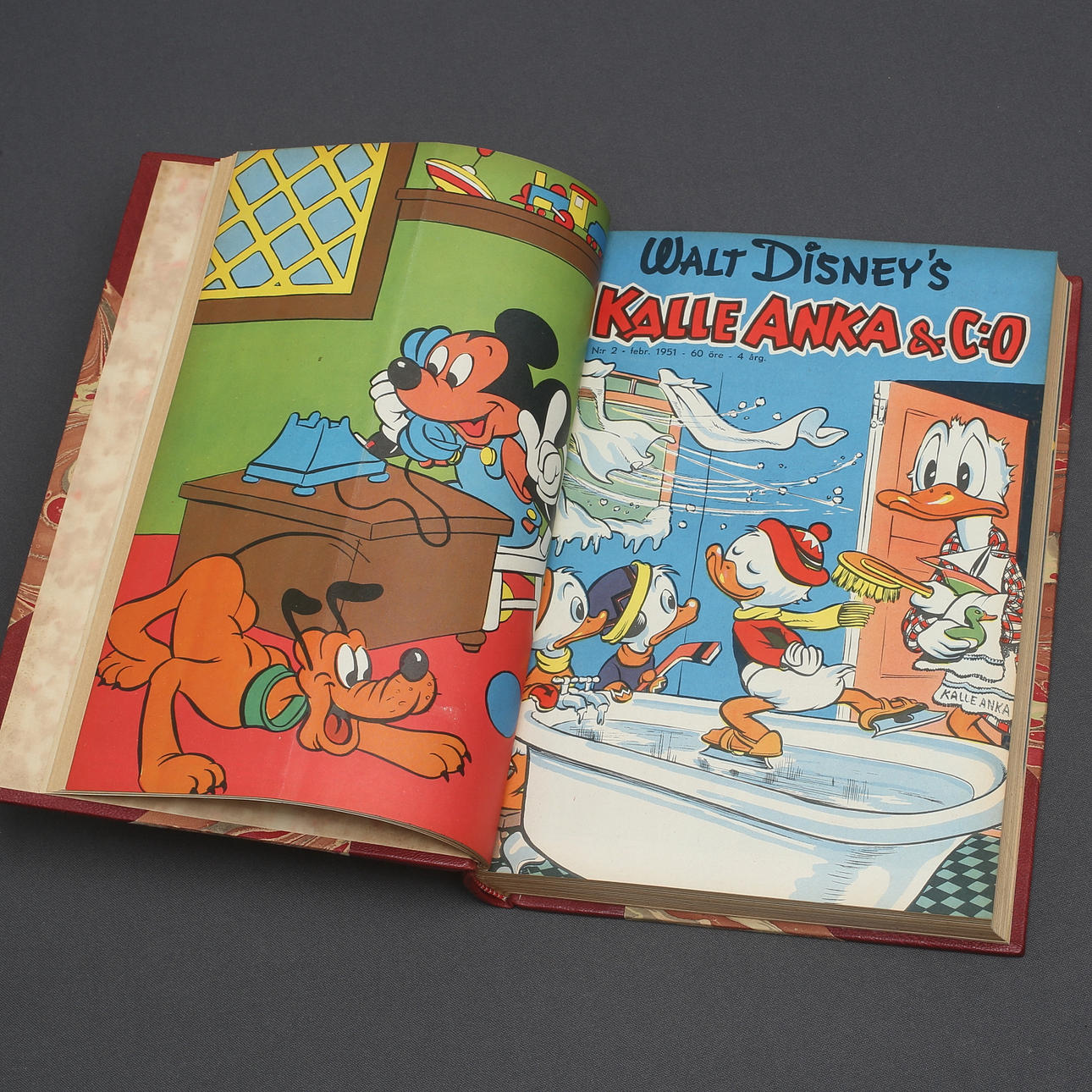 DONALD DUCK. Comic books, complete year 1951.