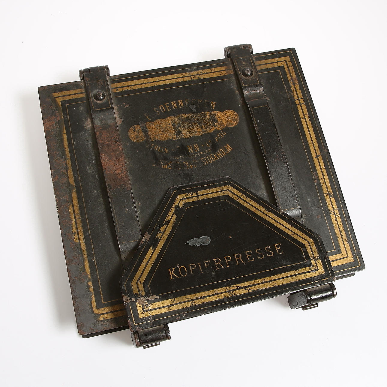 KOPIERPRESS, F. Soennecken. 1900-talets början.