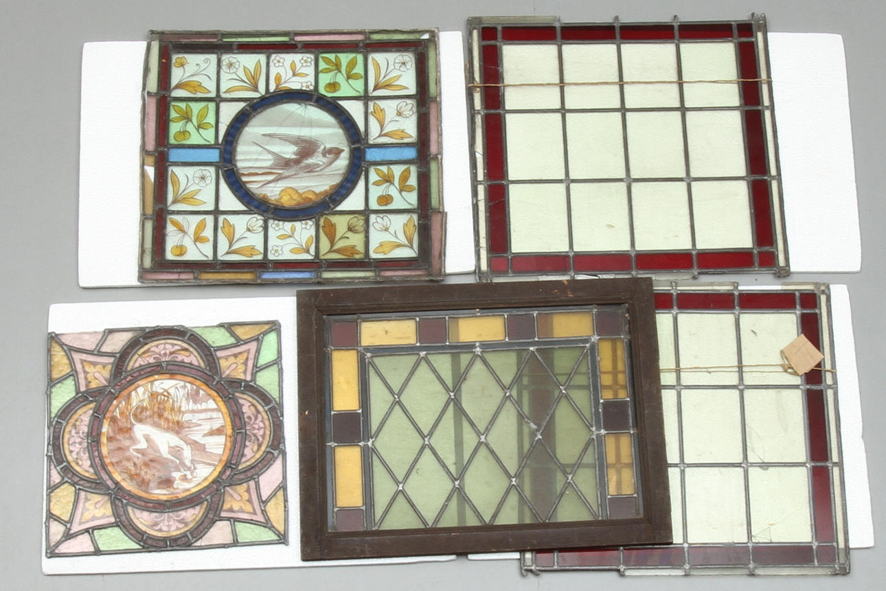 BLYINFATTADE FÖNSTER, 5 st.