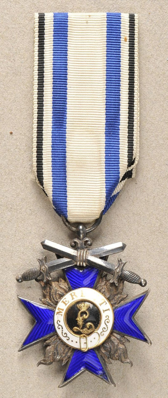 MEDALJER, Militär meritordning, 4. Klass med svärd, Bayern.