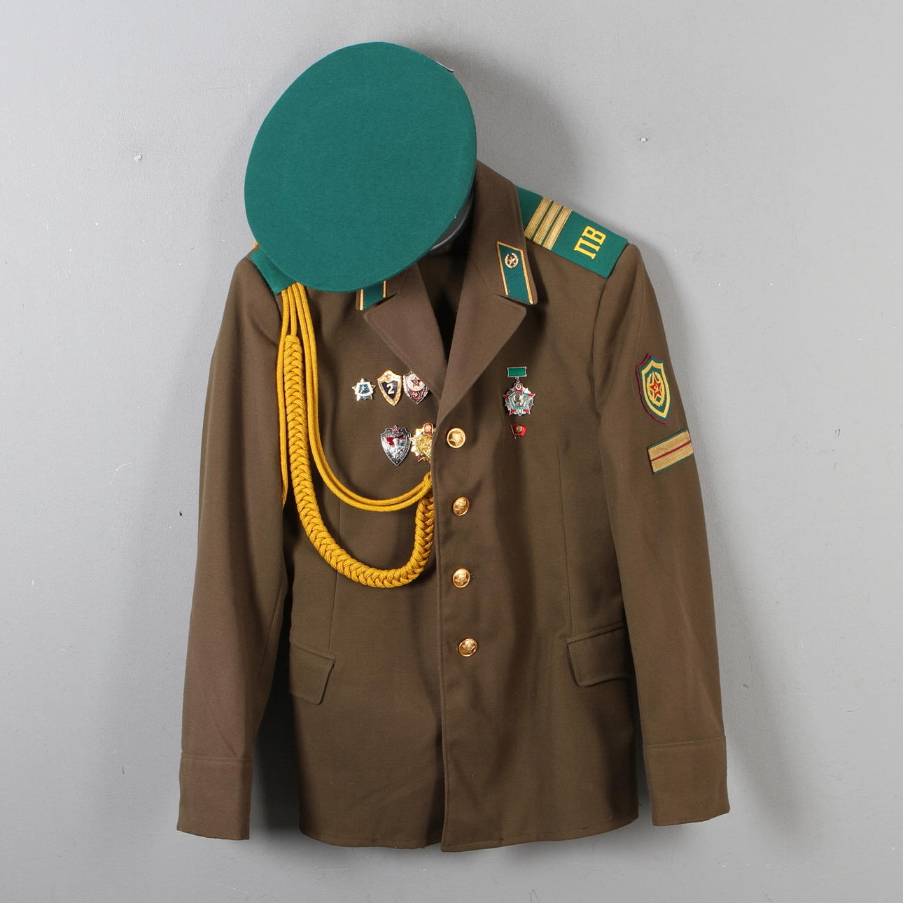 UNIFORMSDELAR, Sovjet, 1900-talets andra hälft.