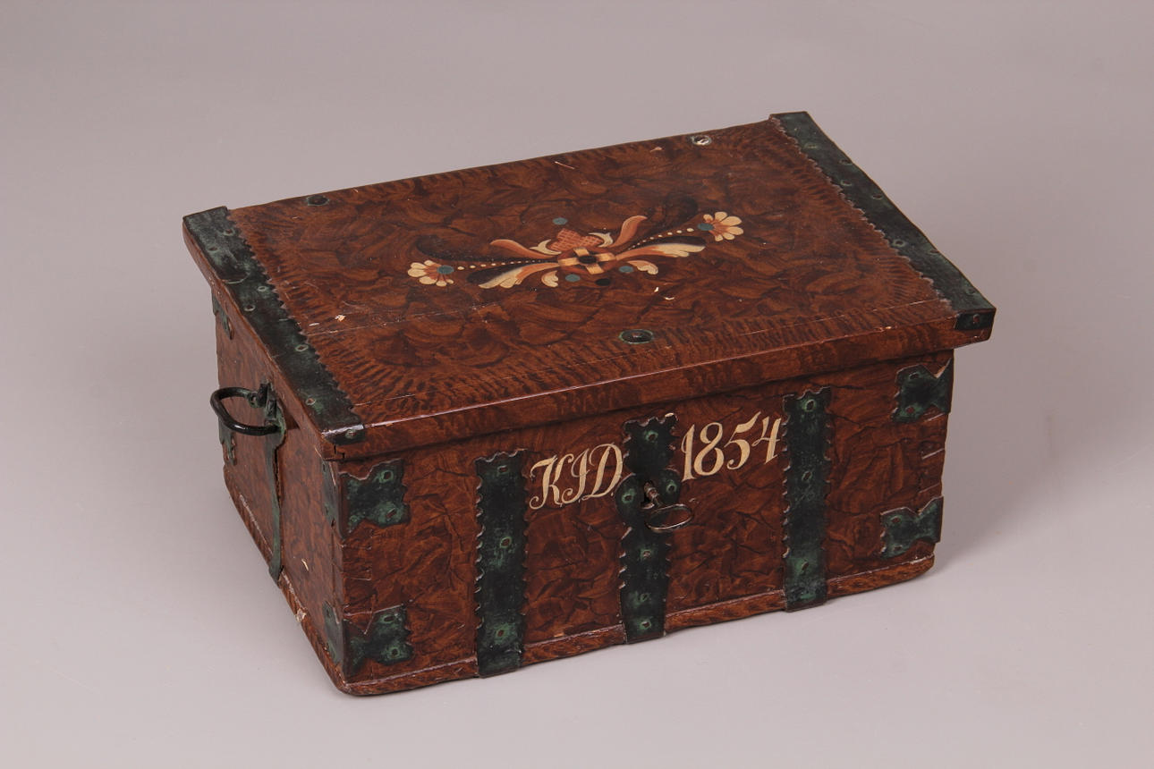 RESESKRIN, allmoge, daterad 1854.