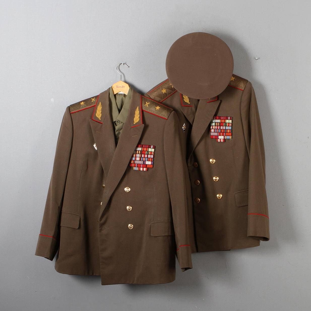 UNIFORMSDELAR, Sovjet, 1900-talets andra hälft.