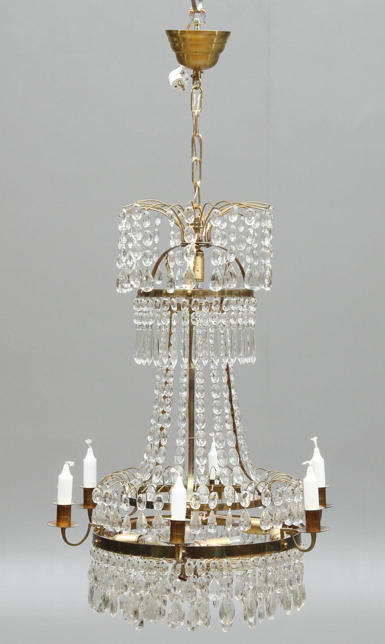 LJUSKRONA, gustaviansk stil, sekelskifte 18/1900.