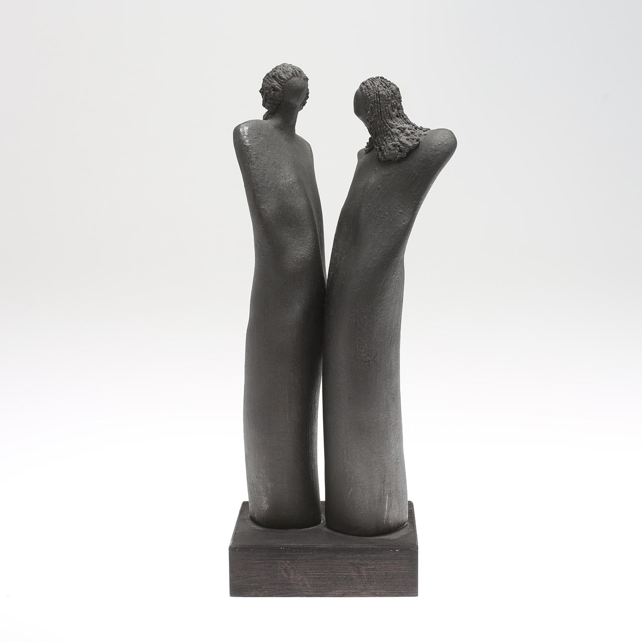 CHERYL TOLLEFSEN. "Du och jag". Terracotta. Signerad.