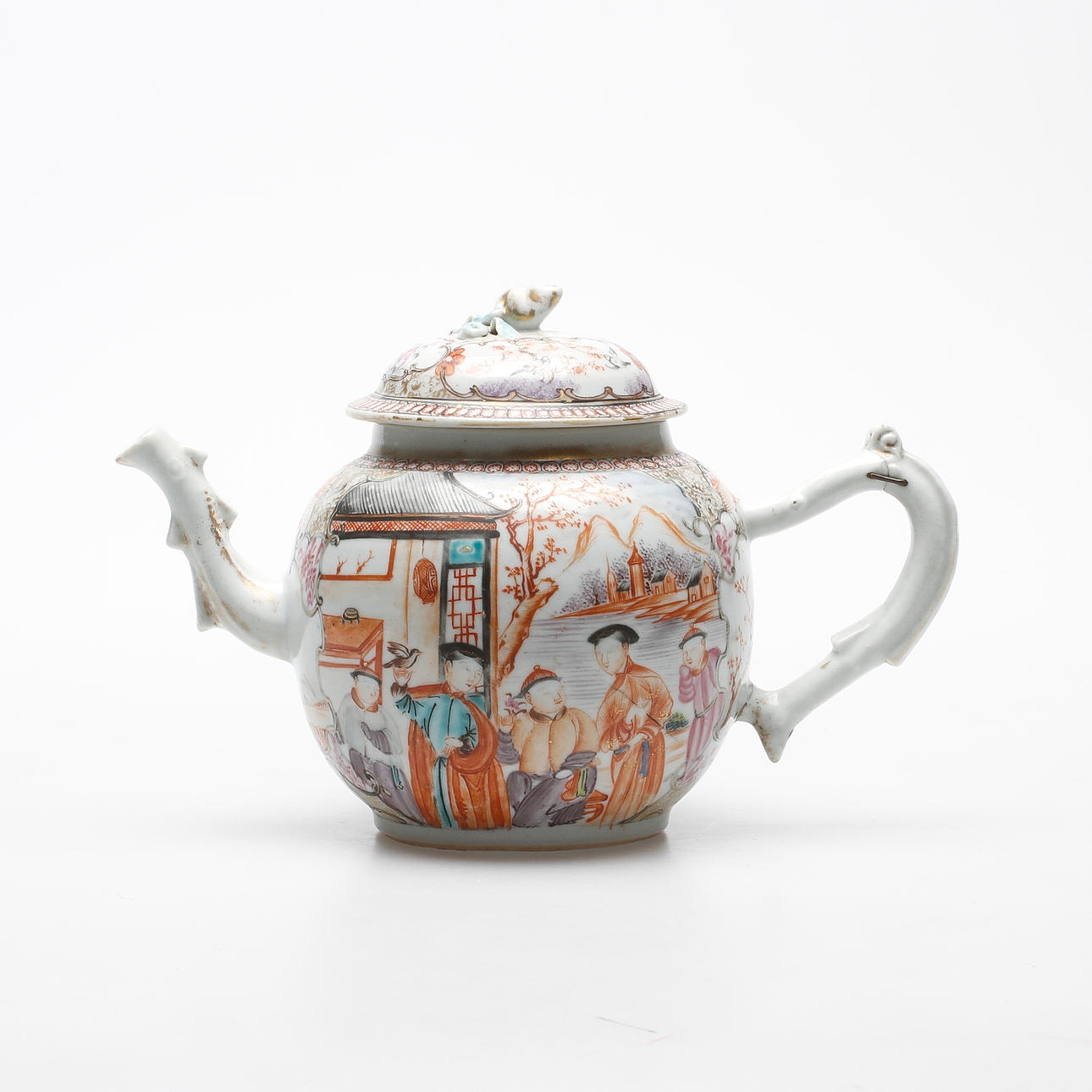 TEKANNA, porslin, Kina, 1700/1800-tal.