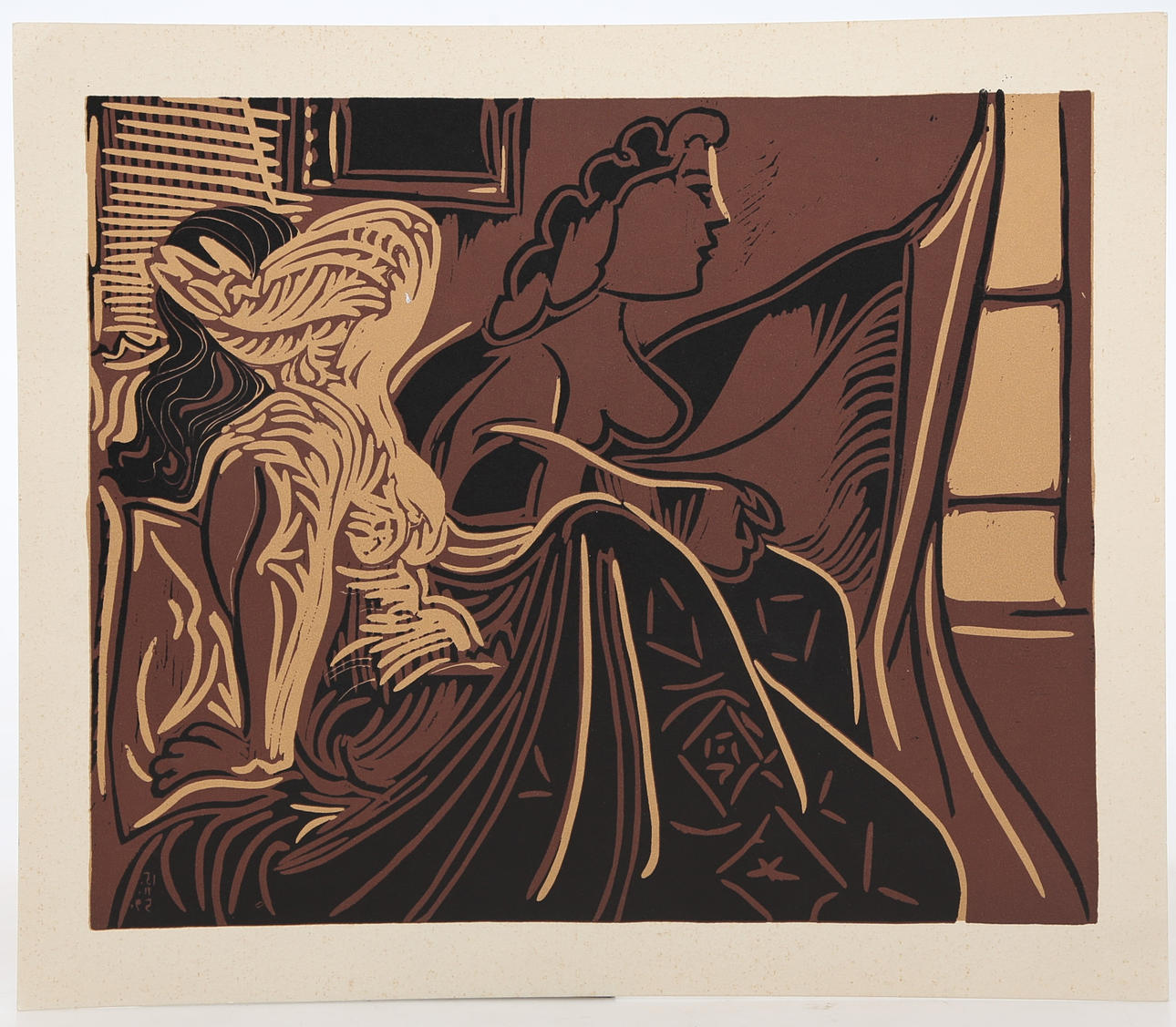 PABLO PICASSO. Kein Titel.