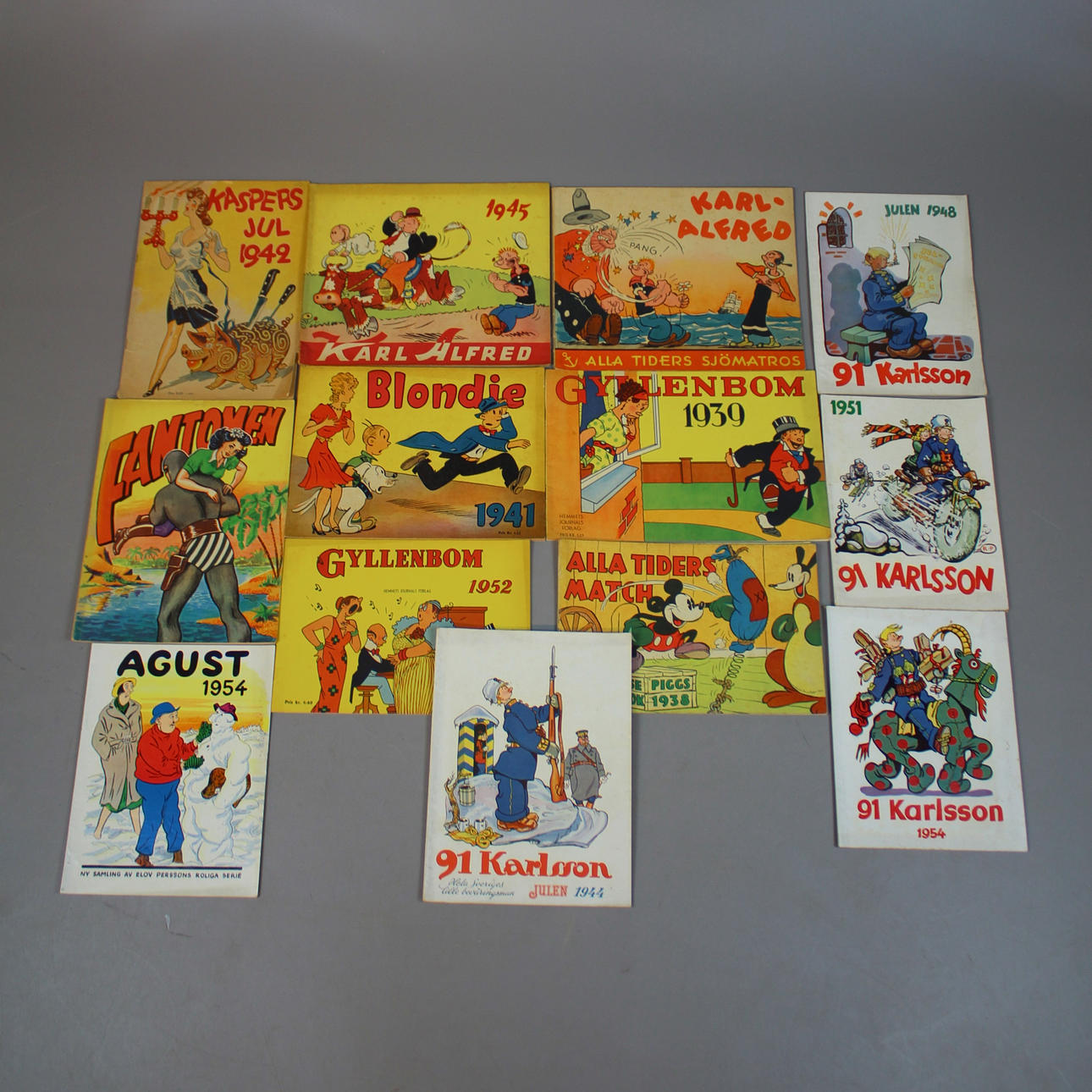 COMIC MAGAZINE 13 Teile inkl. Phantom, Blondie etc.