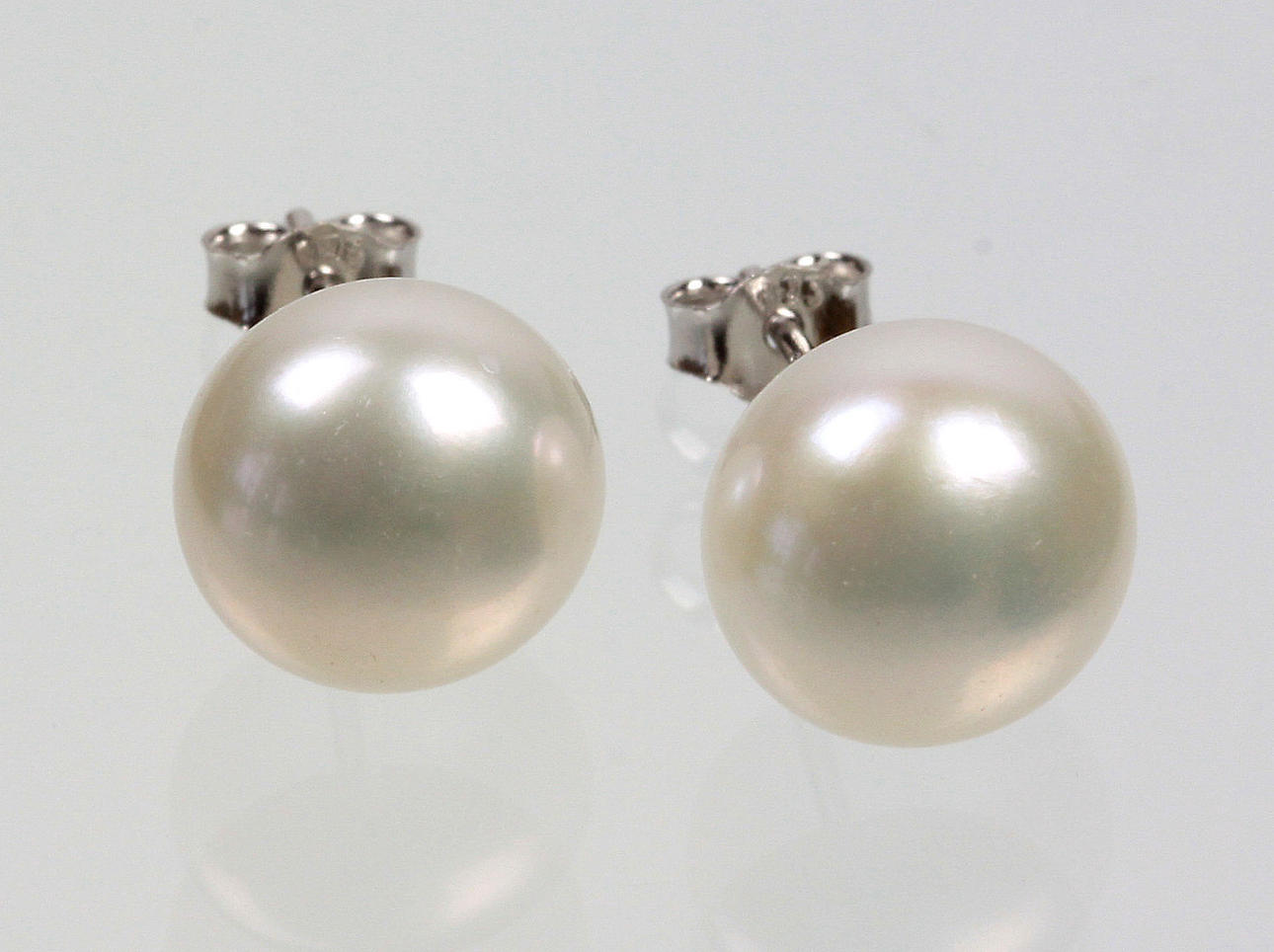 PENDIENTES PERLAS CULTIVADAS BLANCAS PLATA 925.