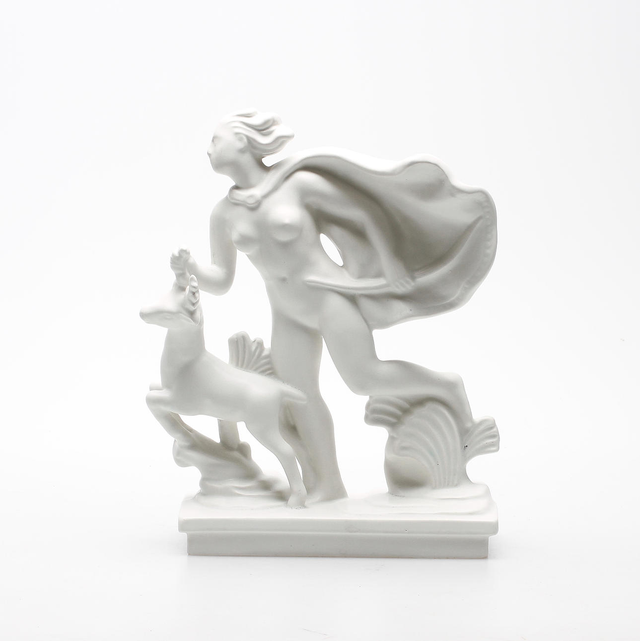 FIGURIN, flintgods, "Diana" Arthur Percy, Gefle.