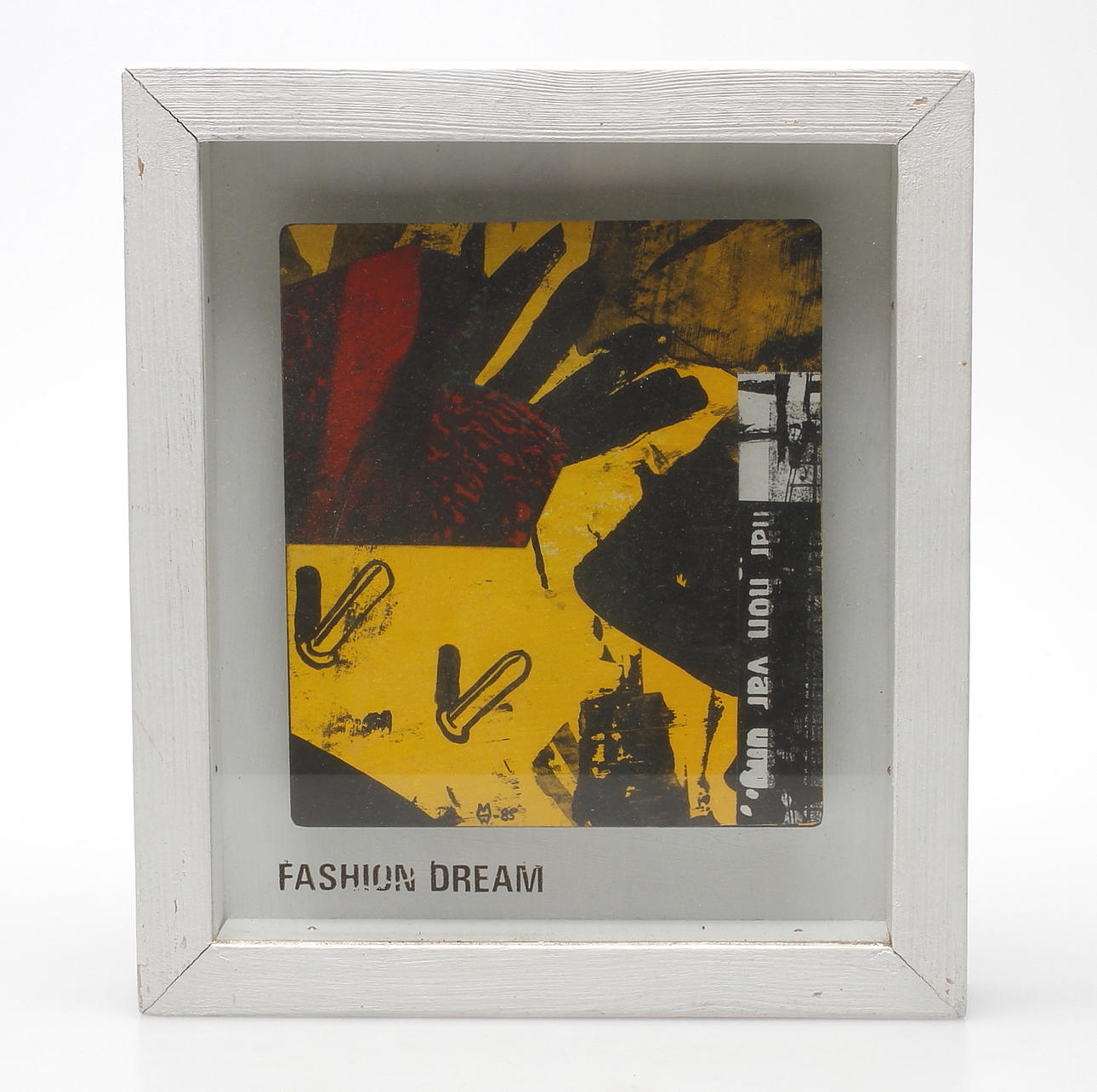 MARTIN WICKSTRÖM, "Fashion Dream", blandteknik, daterad -85.