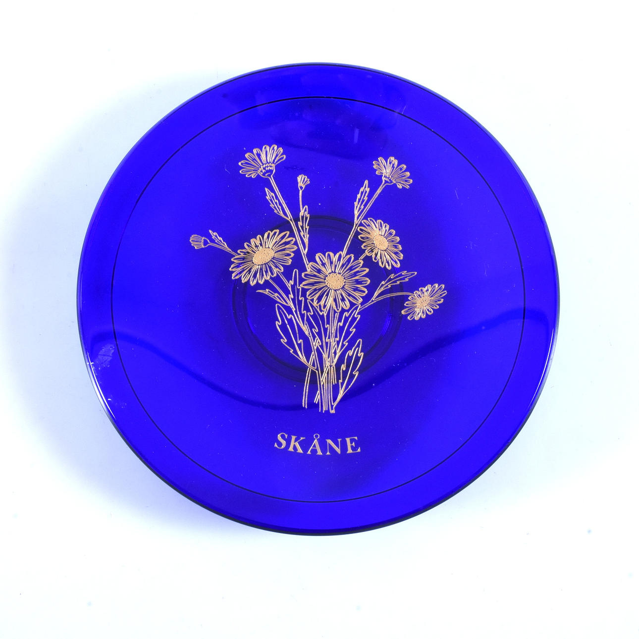 TALLRIK, glas, Skåne, Orrefors.