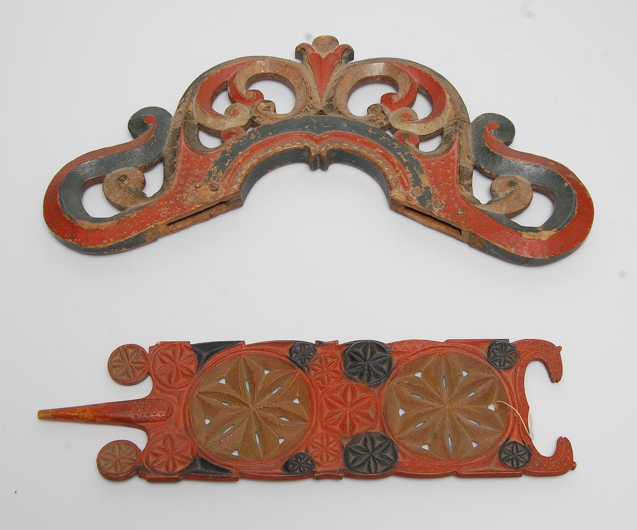 KRÖN TILL SELBÅGE, rokoko, 1700-tal, LINFÄSTE, daterat, 1824.