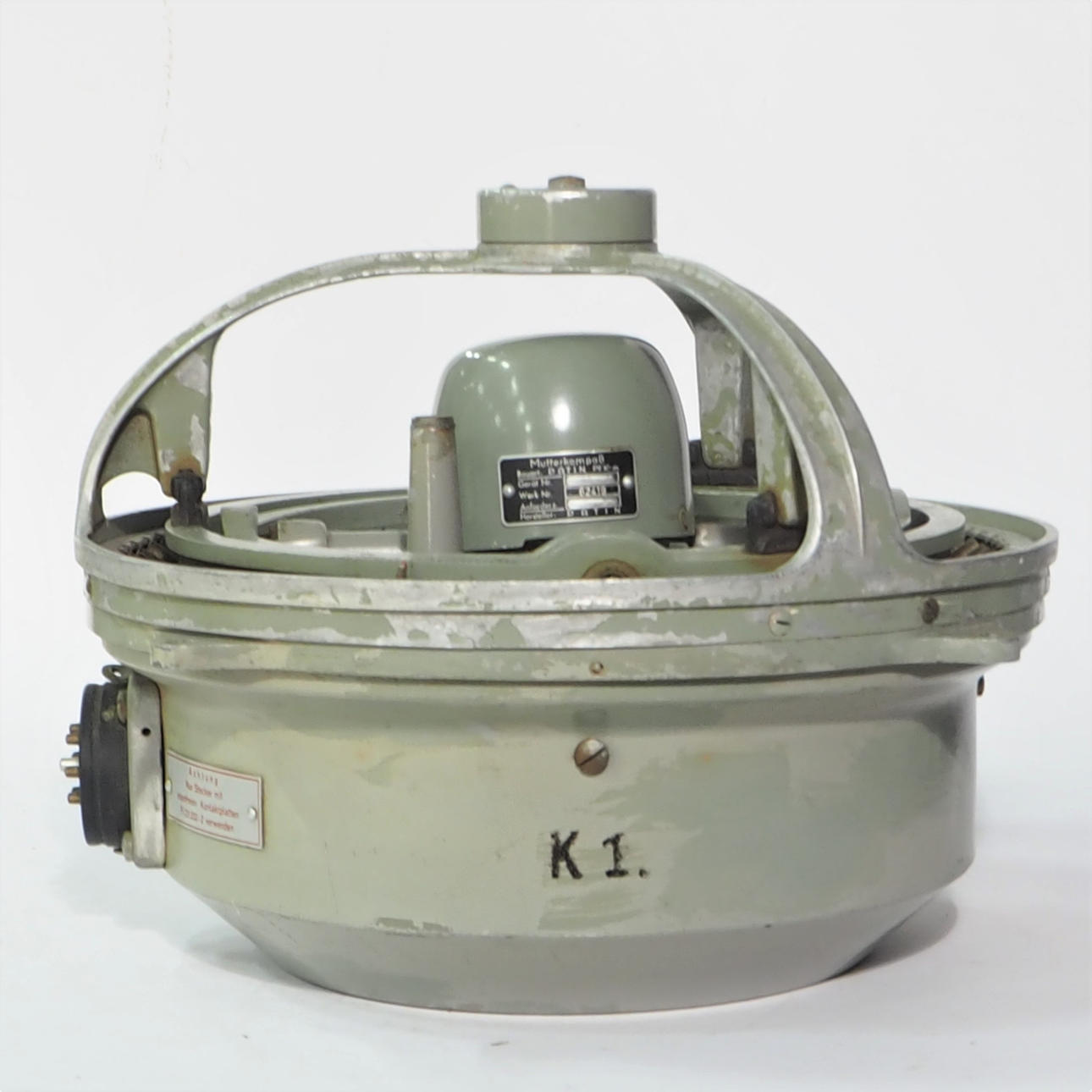 AIRCRAFT COMPASS, Luftwaffe, Nut compass, 1941 -44.