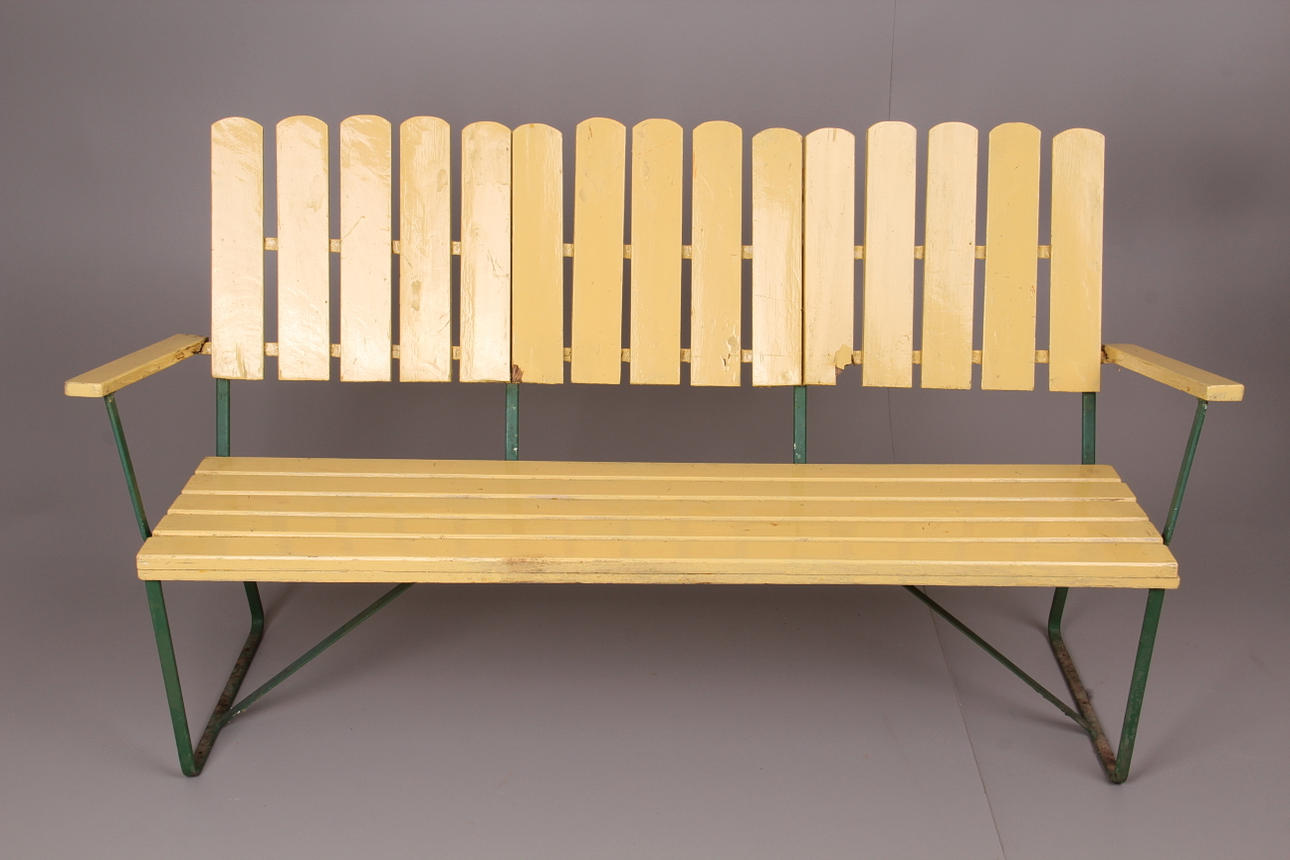 TRÄDGÅRDSSOFFA, modell nr 6, Grythyttan, 1900-tal.