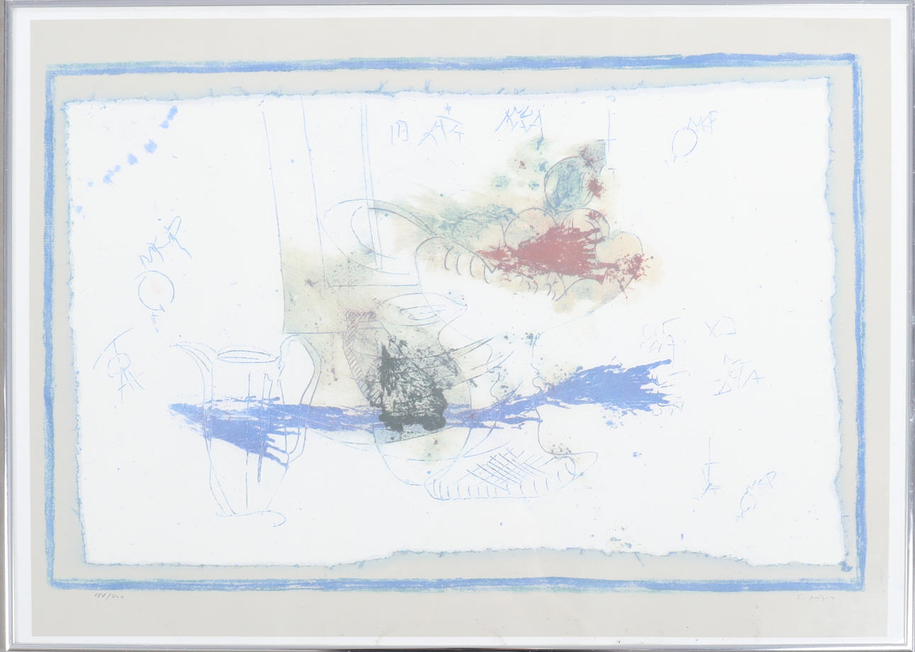 GEORGE MILIOS. Lithograph, signed, numbered 184/220.