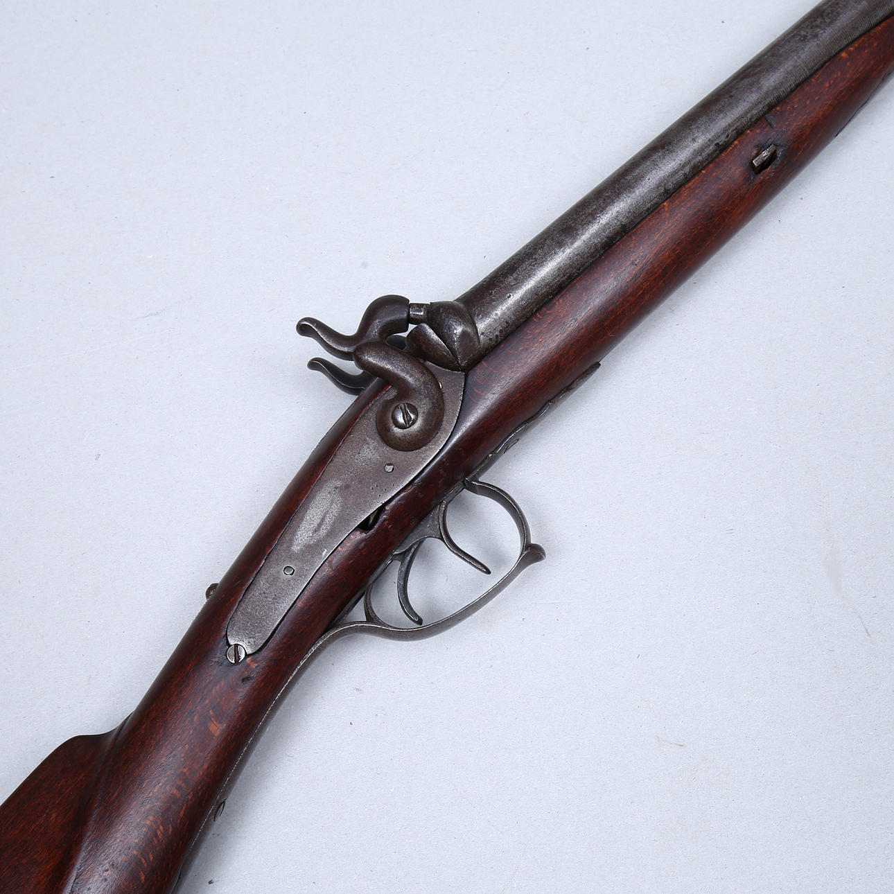 BLOCK RIFLE, double barrel, Belgium, late 19th century. Weapons ...