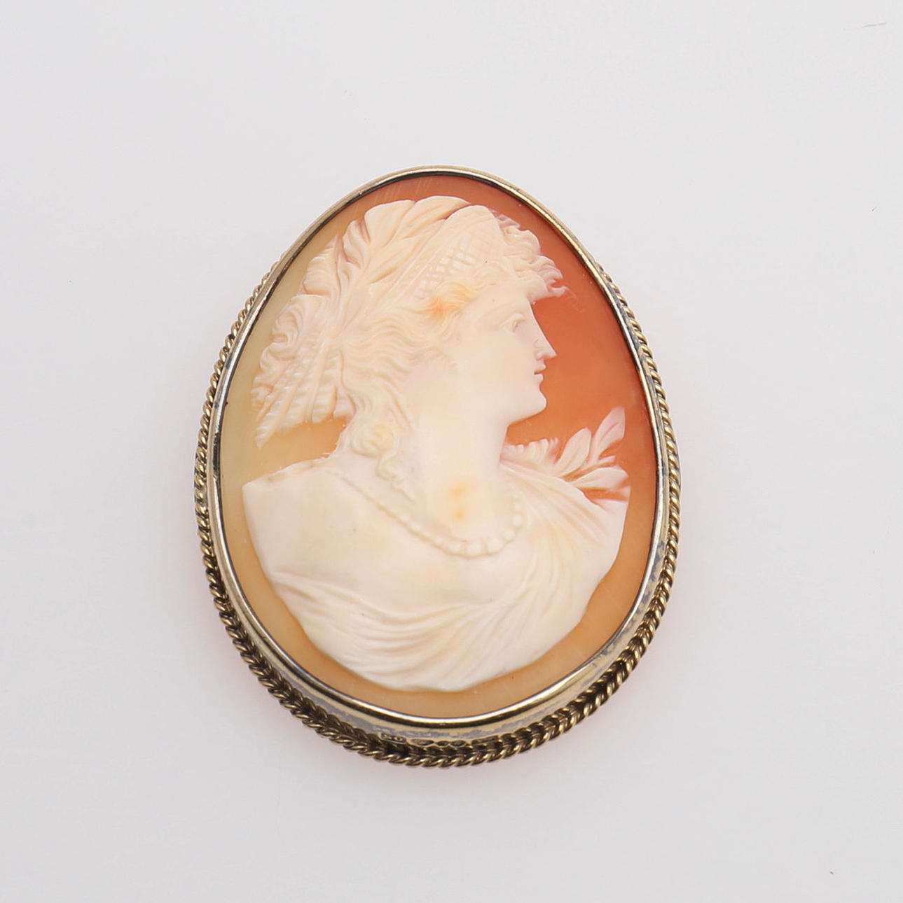 SVANTE ÖHRMAN, PENDANT/ BROOCH WITH CAMEO.
