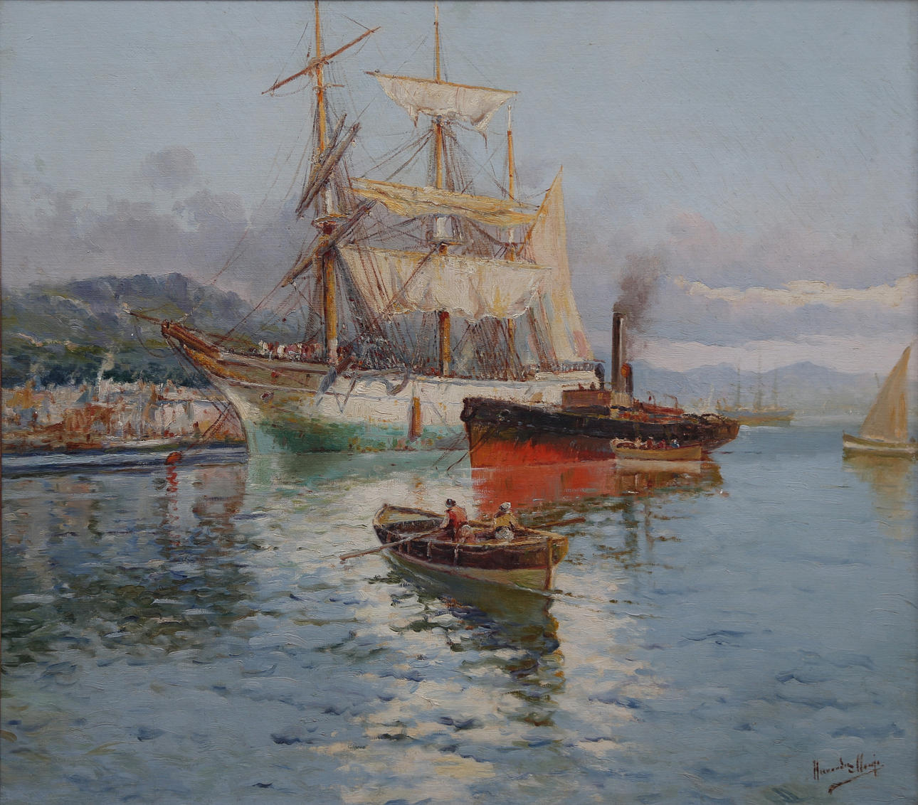 FRANCESC HERNÁNDEZ MONJO. Embarcaciones.