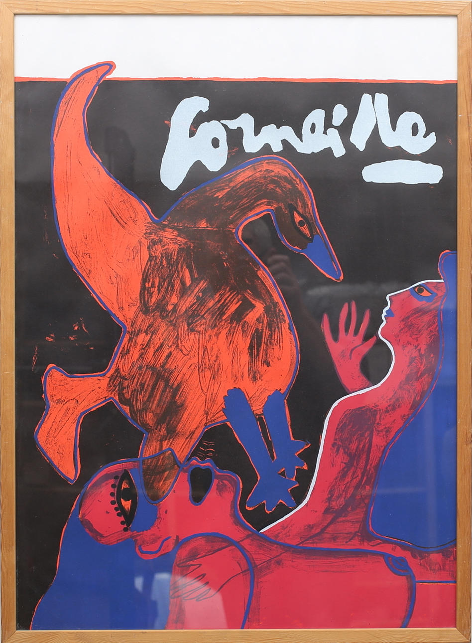 AFFISCH. Corneille, osignerad.