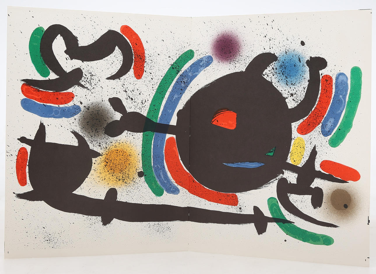 JOAN MIRÓ. ”Originallitografi X”.