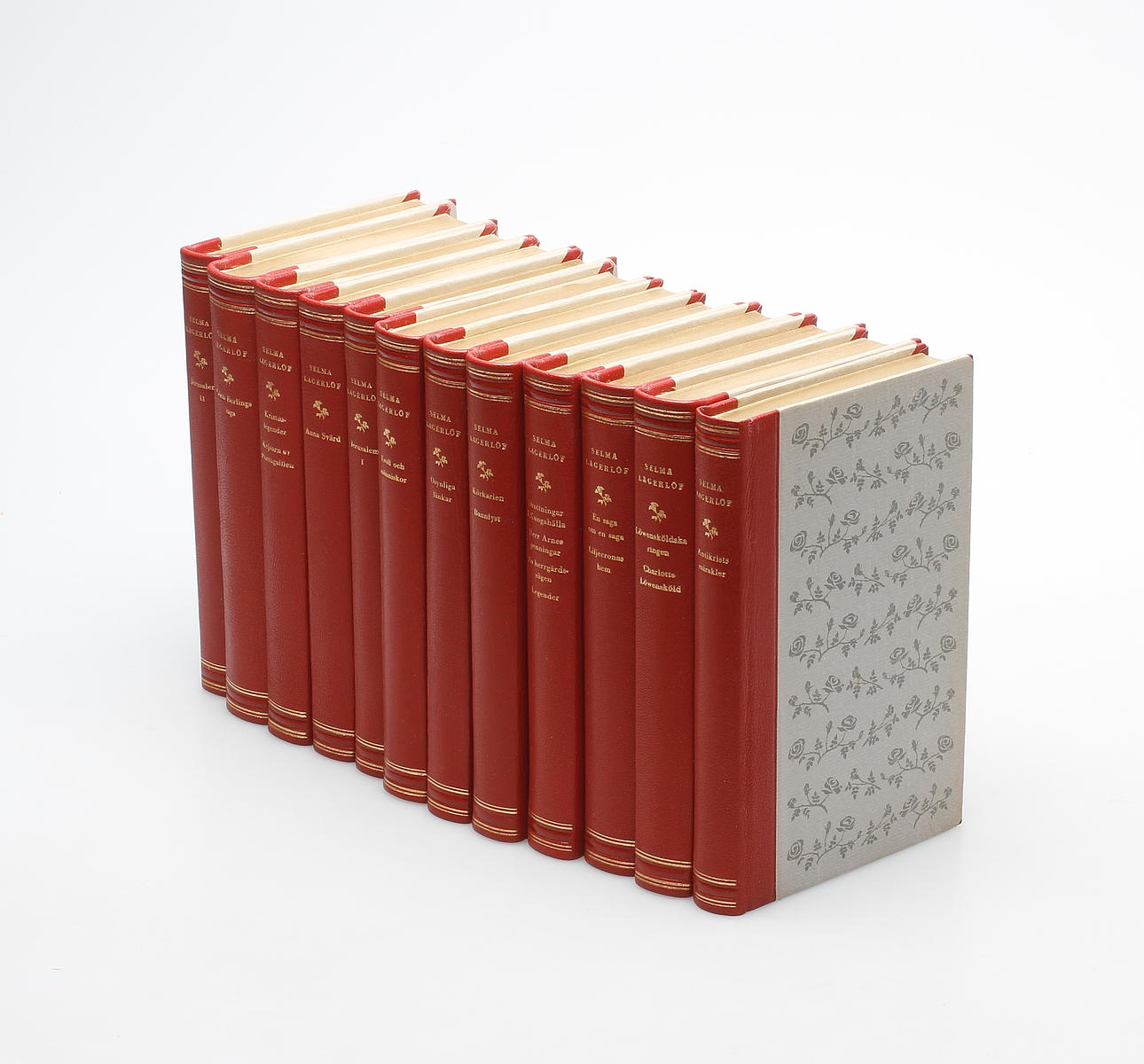 SELMA LAGERLÖF, 12 band, Albert Bonniers Förlag, 1950/60-tal.