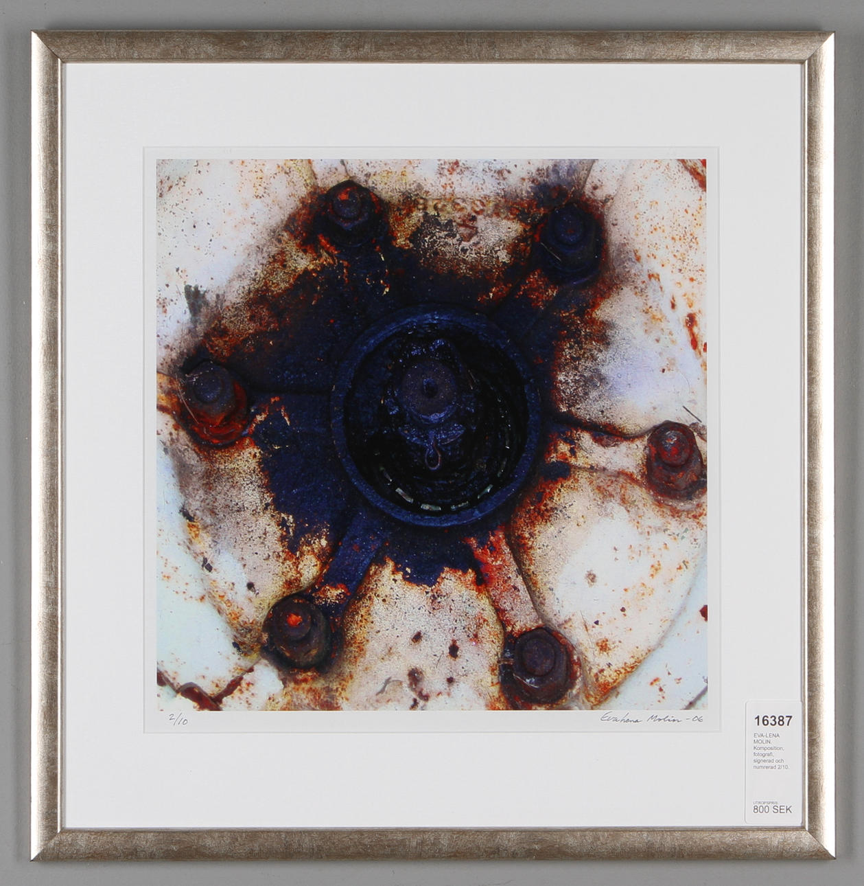 EVA-LENA MOLIN. Komposition, fotografi, signerad och numrerad 2/10.