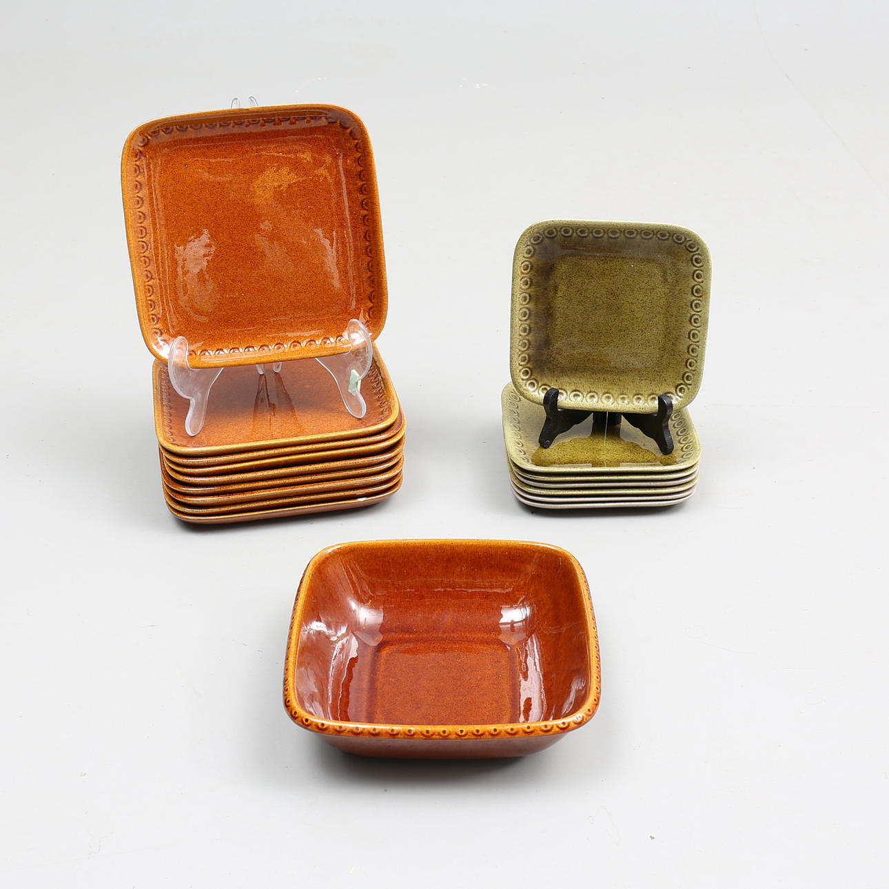 MATSERVISDELAR (17), porslin, Deco Helsingborg, 1900-talets sista kvartal.