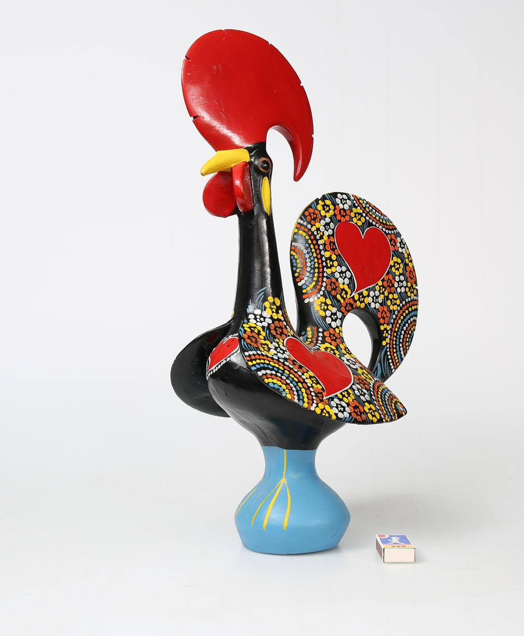 FIGUR, lertøj, STOR hane, Portugal.