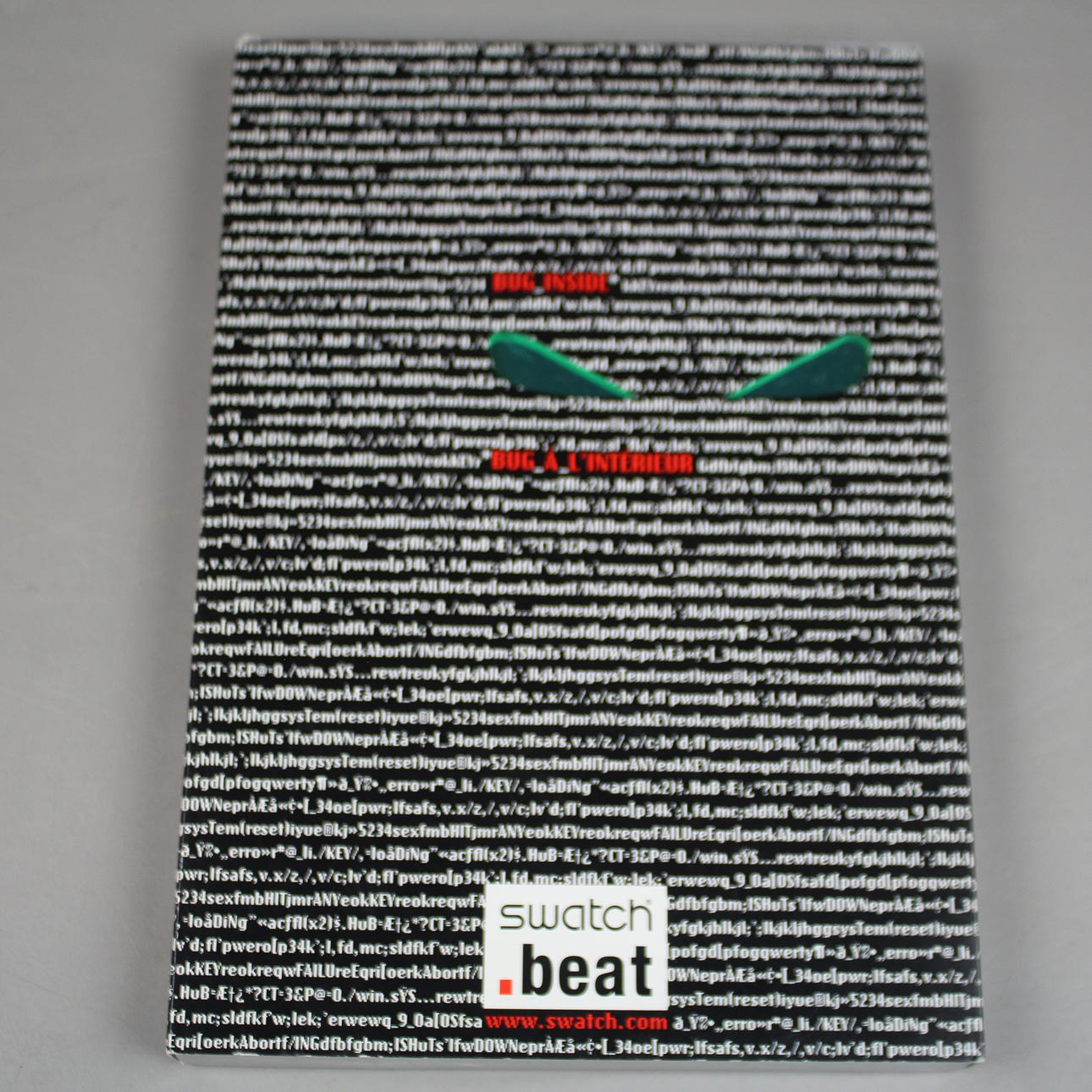 MEN Swatch beat watch Bug inside 1998 quartz.