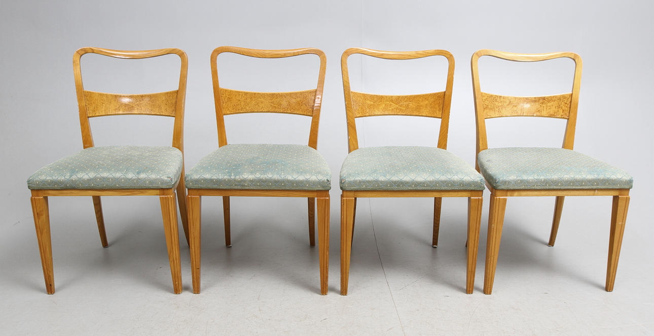 STOLAR, 4 st, art deco, 1930/40-tal.