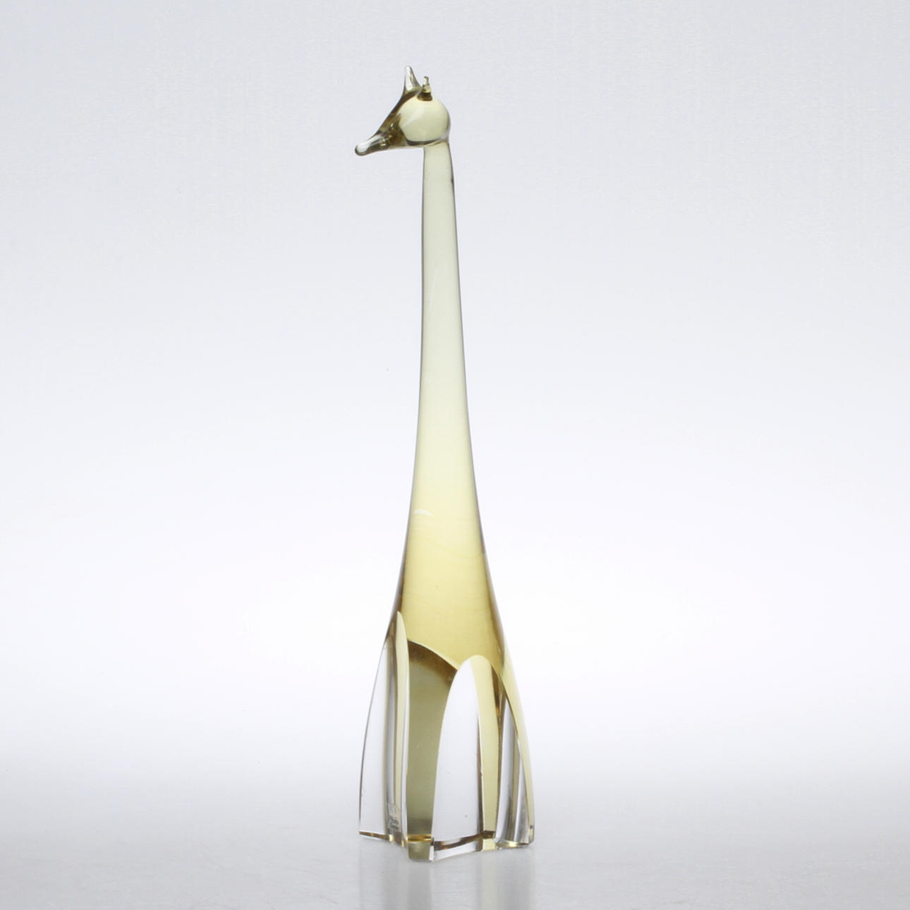 FIGURIN, glas, Giraff, Vicke Lindstrand, Kosta.