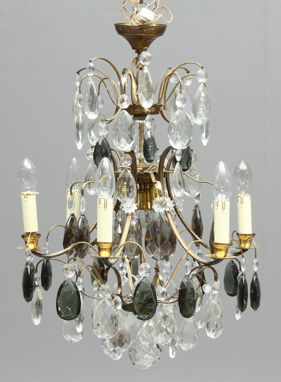 LJUSKRONA, rokokostil, 1900-tal.