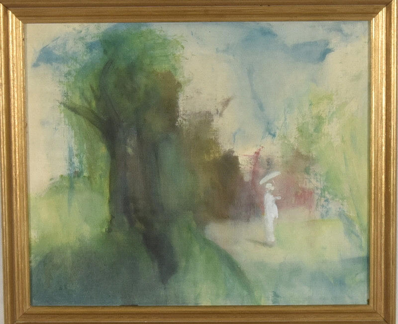 OIDENTIFIERAD KONSTNÄR. Blandteknik.