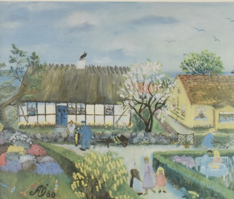 ALMA ÖHRSTRÖM. Offsettryck.