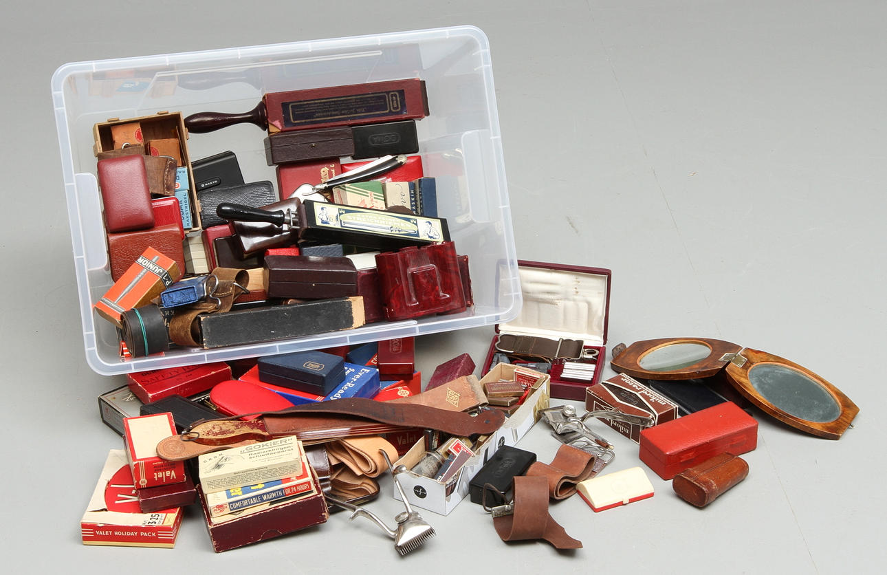 PARTI RAKATTIRALJER, mestadels 1900-tal.