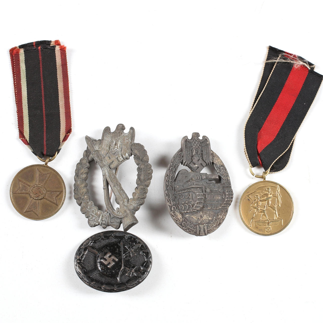 MEDALJER, 5 st, Tyskland, 1900-talets första hälft. Mynt, Medaljer ...