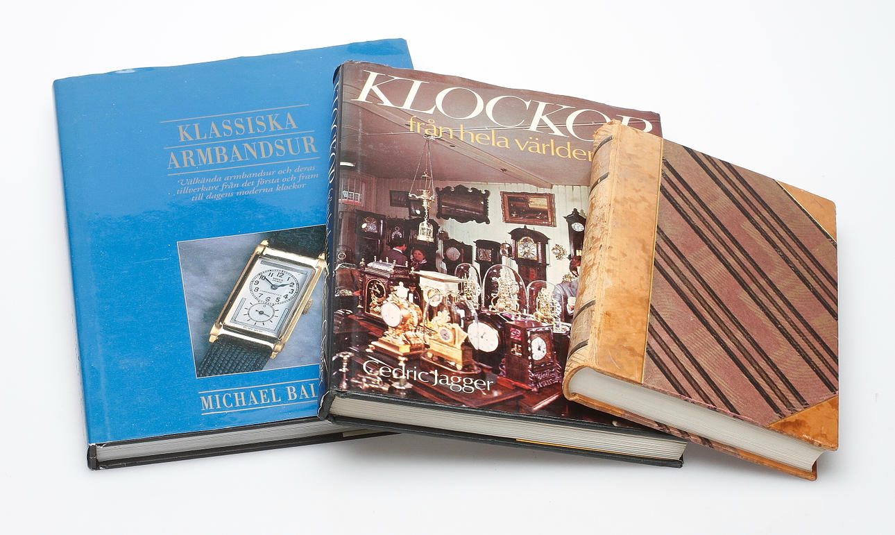 KLOCKLITTERATUR, 3 st, 1900-tal.