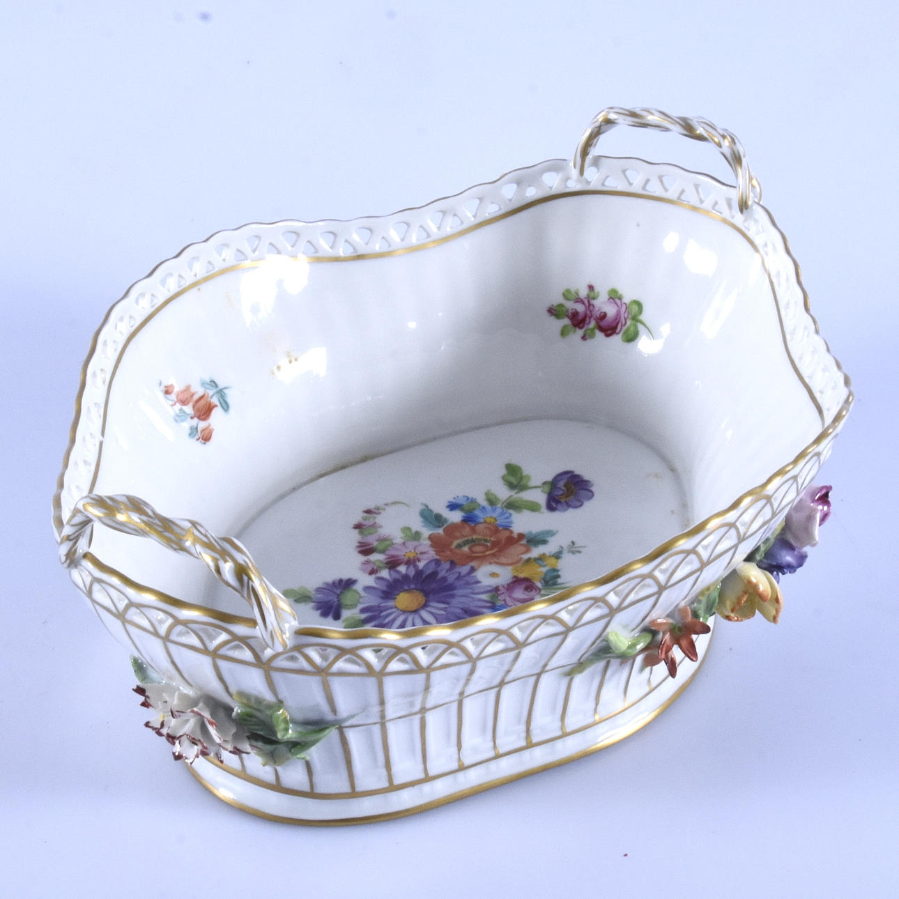 SKÅL, porslin, Dresden, 1900-tal.