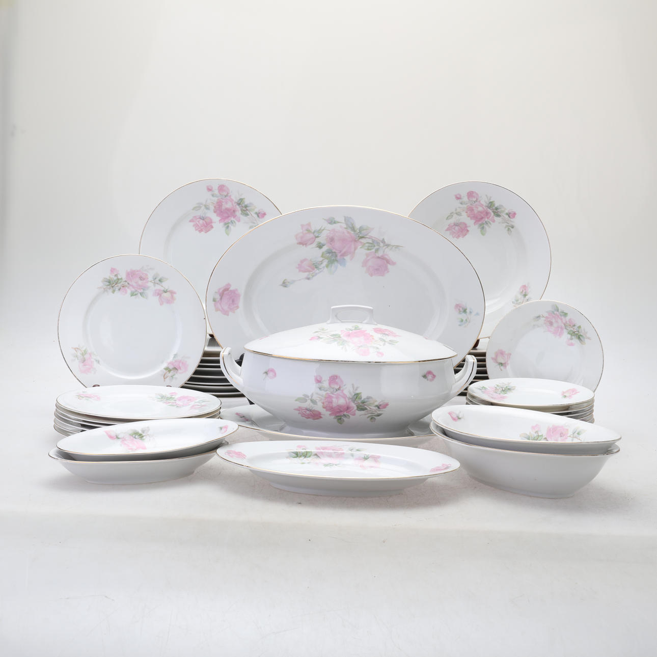 DINING SET, 45 pieces, PALT Czechoslovakia.