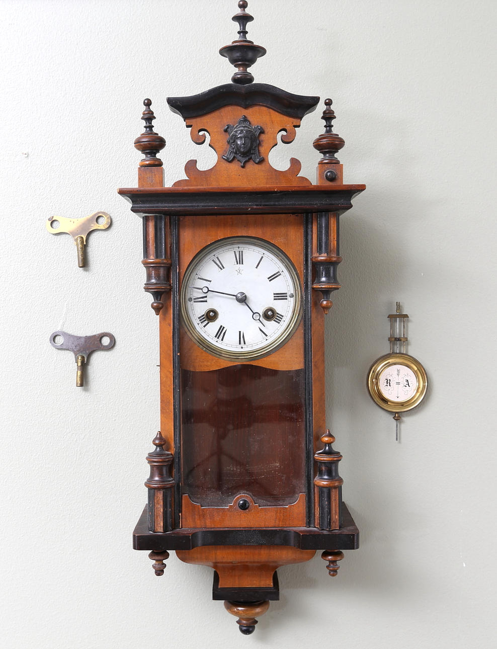 VÄGGUR, minimodell, Junghams, 1800-tal.