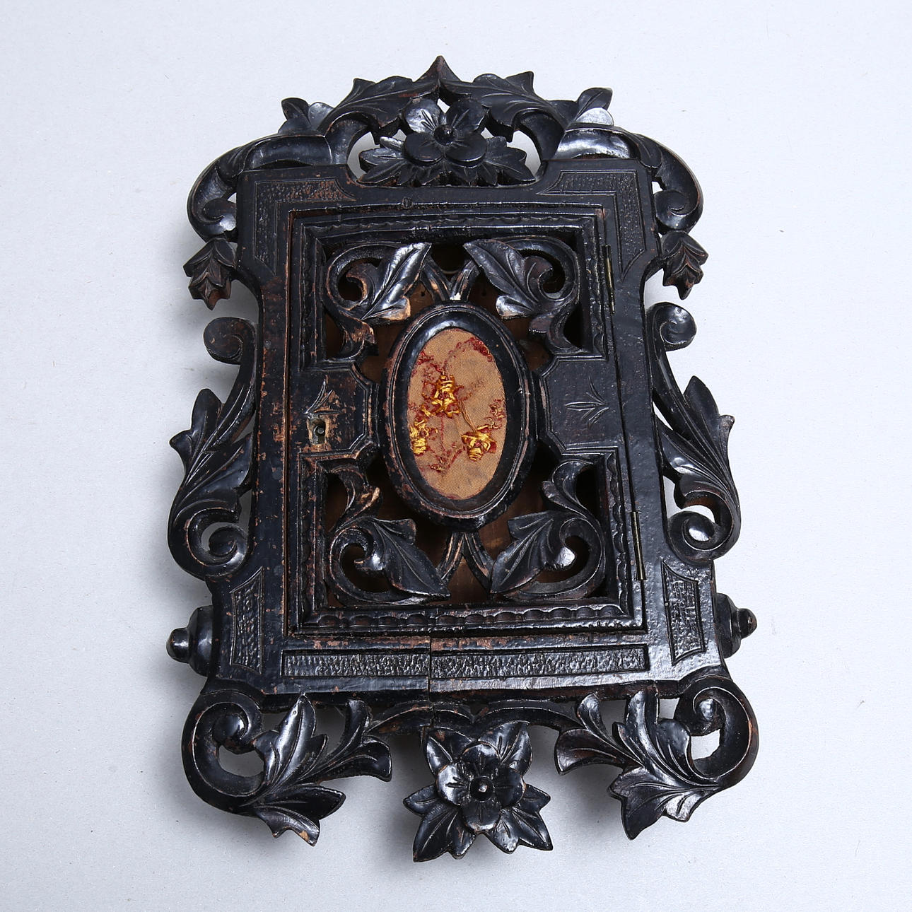 NYCKELSKÅP, trä, omkring, 1900.