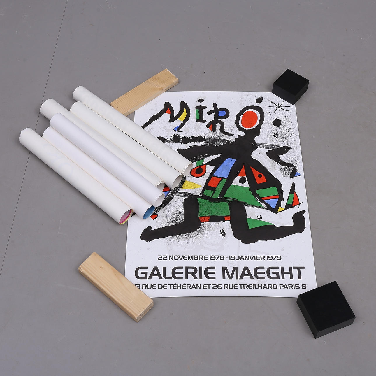 POSTERS/EXHIBITION POSTERS, 7 pcs.