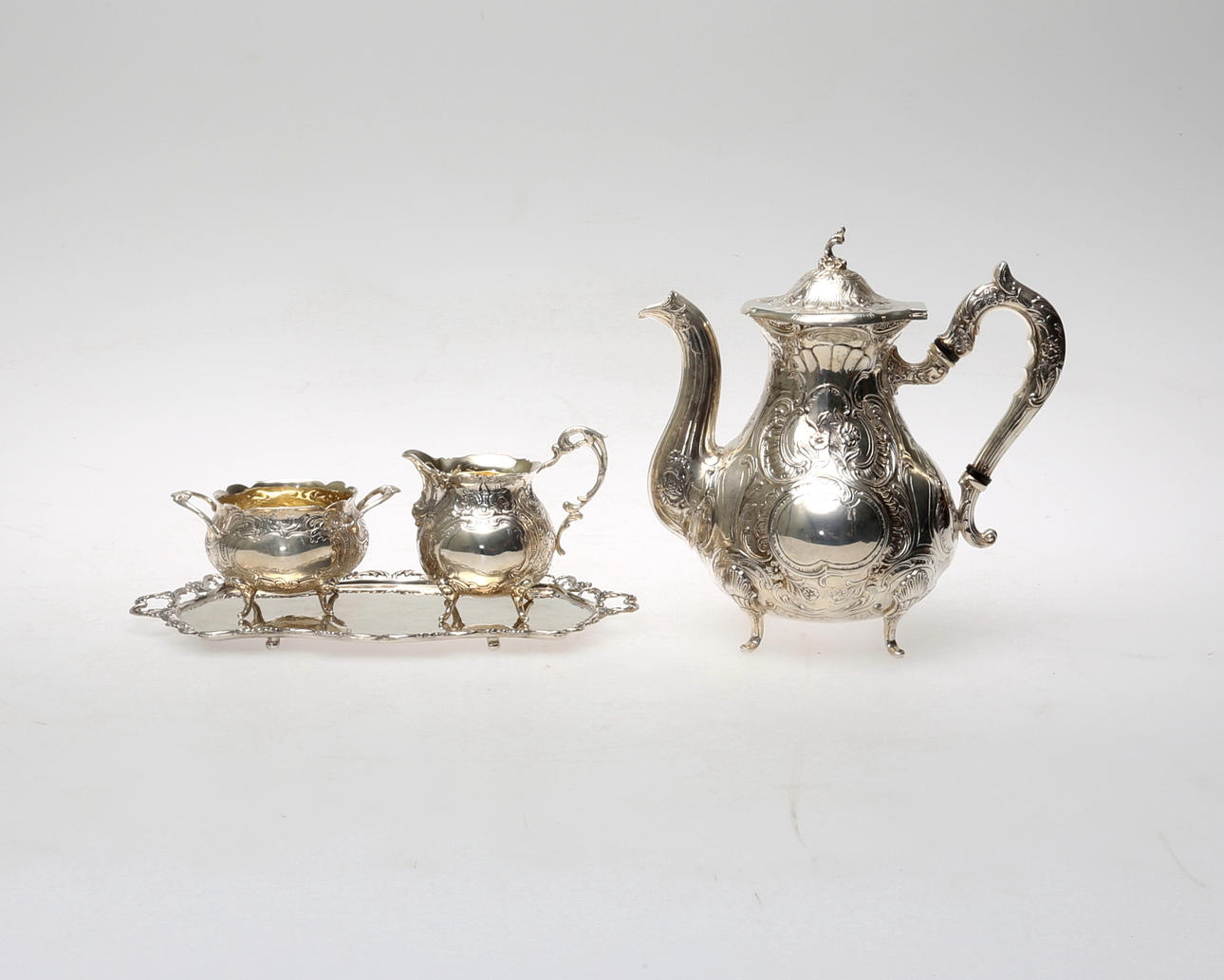 SILBERSERVICE, 4 Teile.