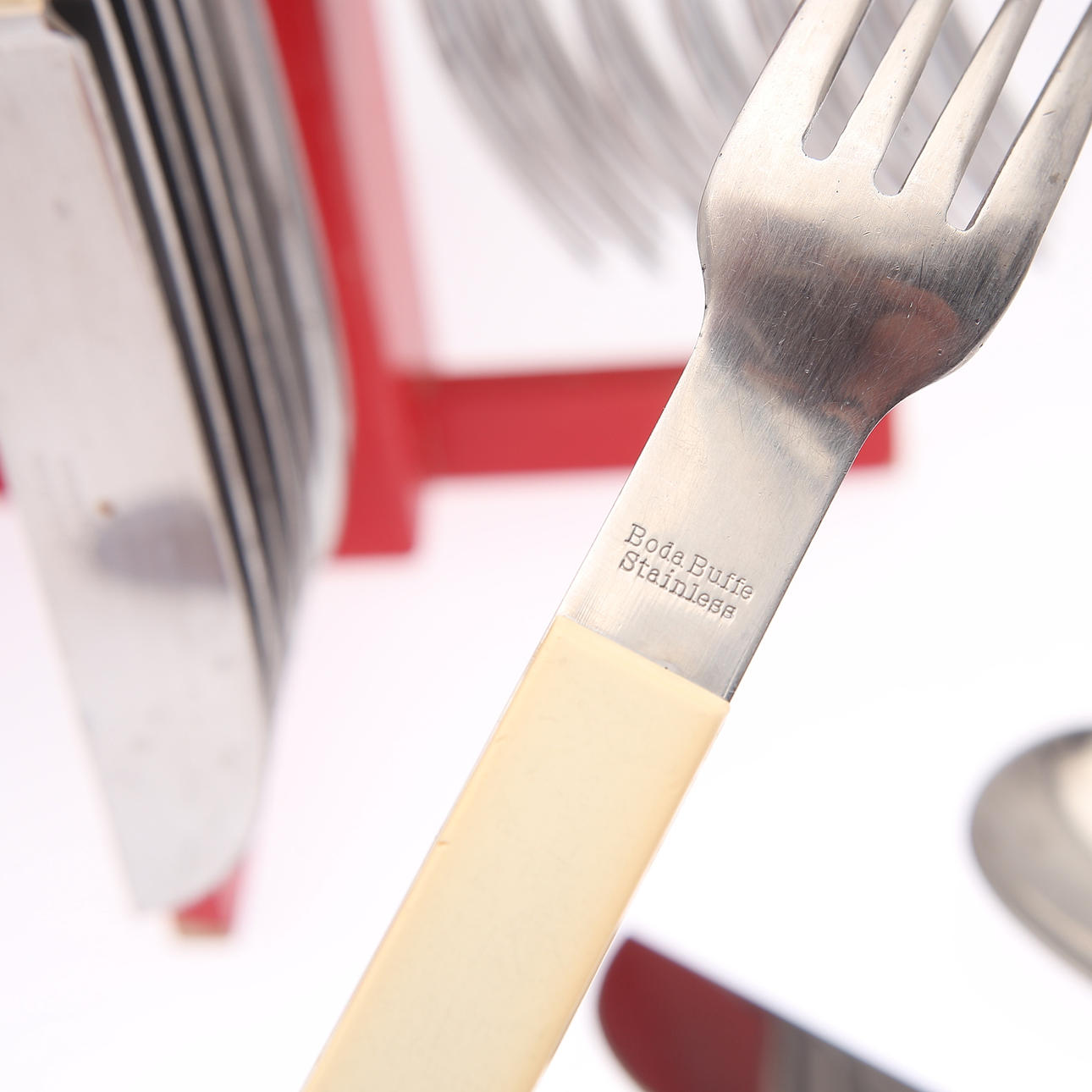 SIGNE PERSSON-MELIN. Cutlery set in stand, 37 pcs, stainless steel