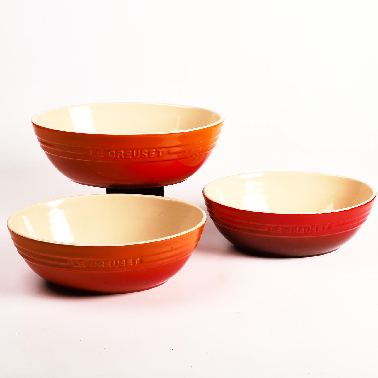 SKÅLE, 3 stk, Le Creuset.